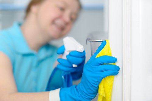 Deep cleaning treatment for a fabric sofa in Treatham