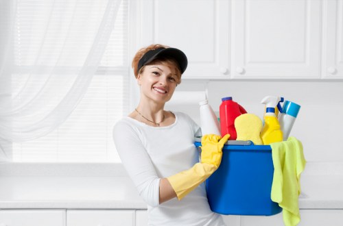 Professional move-in cleaning for a Treatham home before unpacking